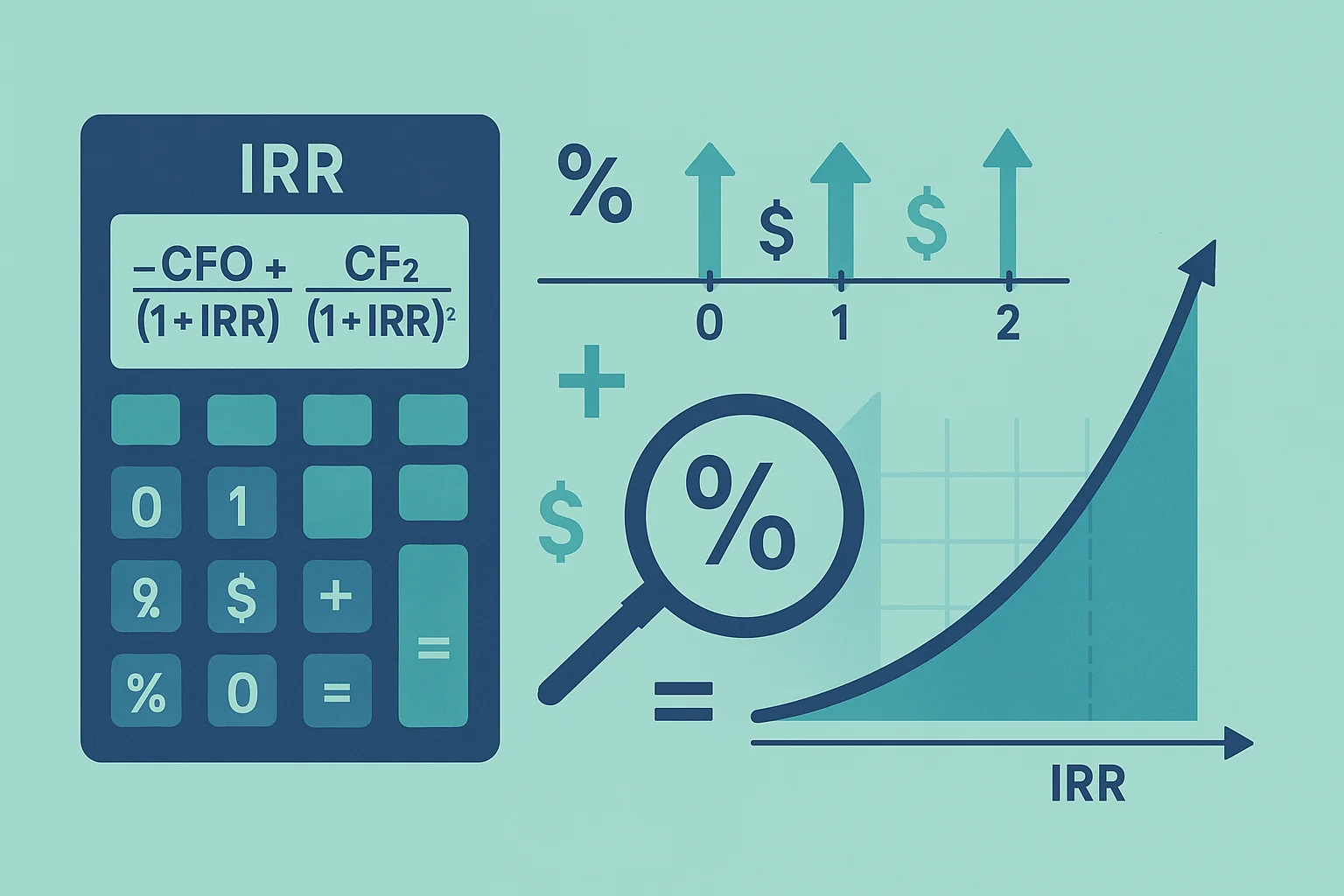 Step-by-step IRR calculation guide