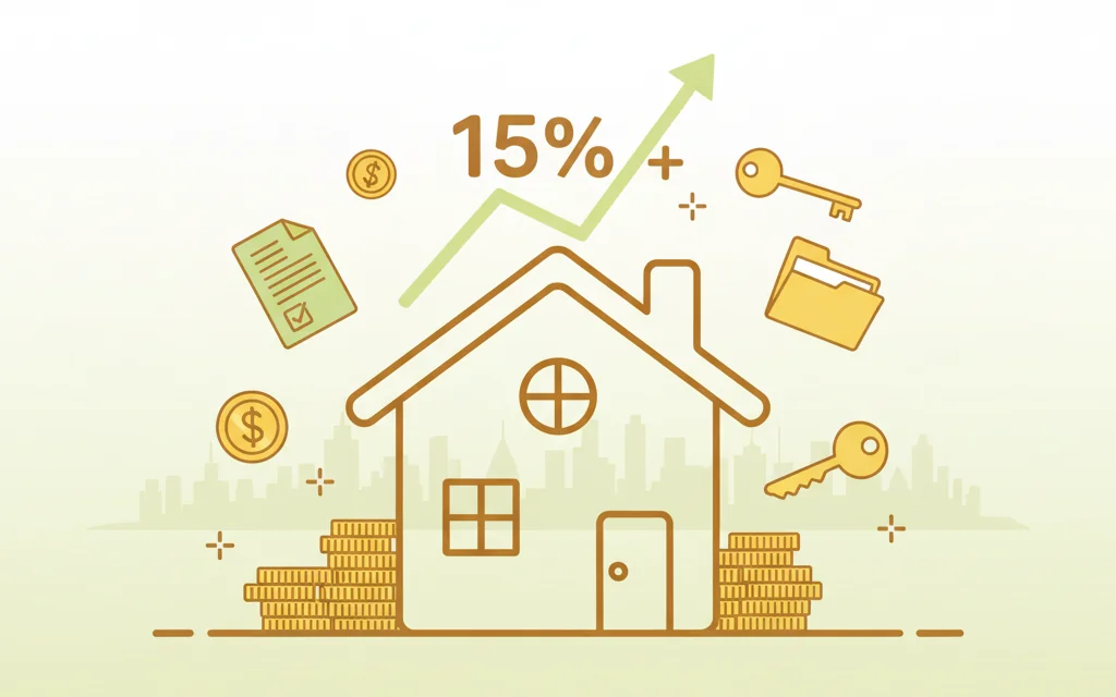 An illustration explaining IRR